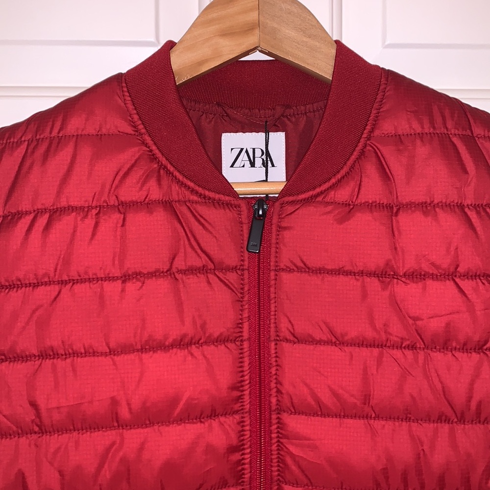 ZARA Men Puffer Vest Mens Size M - Picture 5 of 14